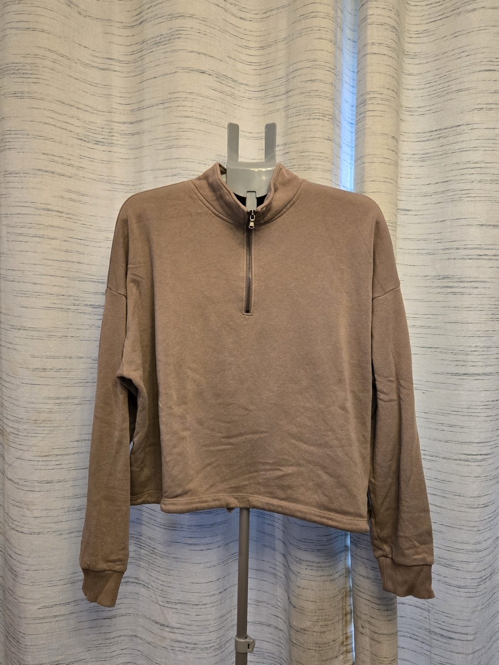 American Eagle Ahh-Mazingly Soft Quarter Zip Pullover Large